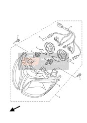 52SH43400000, Cordon De Fil Cplt, Yamaha, 0